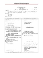 Giáo án Toán 5 chương 3 bài 8: Giới thiệu biểu đồ hình quạt