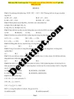 Đề số 12   hóa   gv tòng văn sinh 