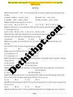 Đề số 24   hóa   gv tòng văn sinh 