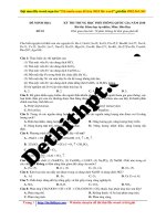 Đề hóa số 23   gv nguyễn minh tuấn 