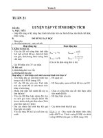 Giáo án Toán 5 chương 3 bài 9: Luyện tập về tính diện tích