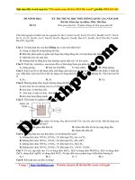 Đề hóa số 19   gv nguyễn minh tuấn 