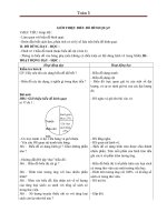 Giáo án Toán 5 chương 3 bài 8: Giới thiệu biểu đồ hình quạt