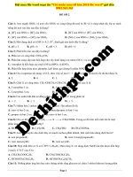 Đề số 02   hóa   gv tòng văn sinh 