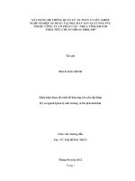 XÂY DỰNG HỆ THỐNG QUẢN LÝ AN TOÀN VÀ SỨC KHỎE NGHỀ NGHIỆP ÁP DỤNG TẠI NHÀ MÁY SẢN XUẤT ỐNG PVC THUỘC CÔNG TY CỔ PHẦN CÁP  NHỰA VĨNH KHÁNH THEO TIÊU CHUẨN OHSAS 18001:2007