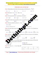 Đề thi thptqg 2018   sở GD đt bắc ninh   lần 1   file word có lời giải chi tiết 