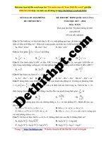 Đề thi thptqg 2018   toán   THPT chuyên trần phú   hải phòng   lần 2 