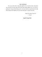 luận án tốt nghiệp “ Hoàn thiện công tác tạo động lực cho người lao động tại công ty TNHH công nghiệp FORVIET