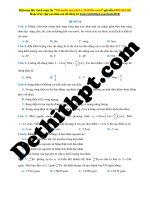 Đề 16   vật lý lovebook 