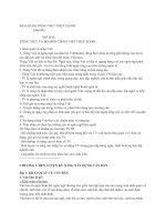 BÀI GIẢNG TIẾNG VIỆT THỰC HÀNH 