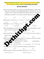 Đề 08   gv mẫn ngọc quang thi thử toán 2018 