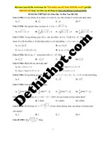 Đề thi thptqg 2018   sở giáo dục và đào tạo hà nội   file word có lời giải chi tiết 