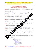 Đề thi thptqg 2018   THPT trần hưng đạo   TP HCM   lần 1   file word có lời giải chi tiết 