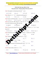 Đề thi thptqg 2018   THPT phan ngọc hiển   cà mau   đề học kỳ 1   file word có lời giải chi tiết 