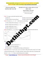 Đề thi thptqg 2018   THPT việt trì – phú thọ   lần 1   file word có lời giải chi tiết 