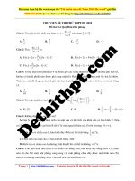 Đề thi thptqg 2018   THPT lê quý đôn   hải phòng   lần 1   file word có lời giải chi tiết 