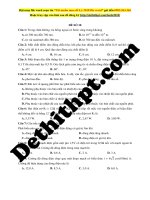 Đề 10   gv ngô thái ngọ 