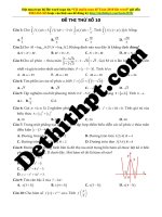 Đề 10   gv mẫn ngọc quang thi thử toán 2018 