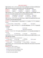 Bộ đề thi thử THPTQG năm 2018   môn tiếng anh   11 đề + đáp án   GV nguyễn phương 