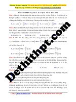 30  THPT trực ninh   nam định   lần 1    file word có lời giải chi tiết 