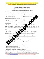 Đề thi thptqg 2018   toán   THPT chuyên hùng vương   gia lai   lần 1 