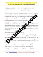 Đề thi thptqg 2018   THPT nguyễn huệ – ninh bình   lần 1   file word có lời giải chi tiết 