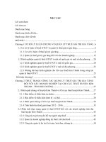 Hoàn thiện công tác quản lý thuế GTGT tại chi cục thuế huyện kim thành, tỉnh hải dương