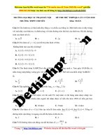 Đề thi thptqg 2018   THPT chuyên SP hà nội   lần 2 