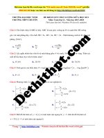 Đề thi thptqg 2018   chuyên đại học vinh   nghệ an   lần 1   file word có lời giải chi tiết 