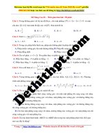 Đề thi thptqg 2018 toán thầy đặng việt hùng đề 19 