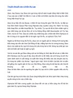 Truyền thuyết các vị thần hy lạp 