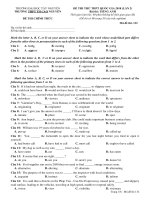 THI THU LAN 2 THPT QG 2018MON TIENG ANHTRUONG TH CAO NGUYENDAI HOC TAY NGUYEN 