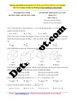 Đề thi thptqg 2018   chuyên bắc ninh – bắc ninh   lần 2   file word có lời giải chi tiết 