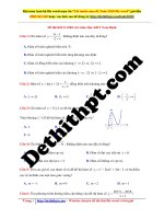 Đề thi thptqg 2018   sở GD đt nam định   file word có lời giải chi tiết 