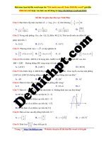 Đề thi thptqg 2018   sở GD đt vĩnh phúc   lần 1   file word có lời giải chi tiết 