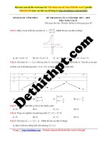 Đề thi thptqg 2018   THPT phạm công bình – vĩnh phúc   lần 1   file word có lời giải chi tiết 