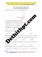 Đề thi thptqg 2018   chuyên biên hòa   hà nam   lần 1   file word có lời giải chi tiết 