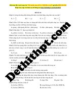 ĐỀ 12   gv ngô thái ngọ 