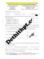 Đề thi thptqg 2018   THPT chuyên chu văn an   lạng sơn   lần 1 