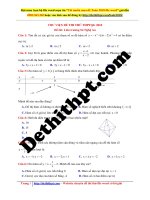 Đề thi thptqg 2018   sở GD đt nghệ an   lần 1   file word có lời giải chi tiết 