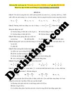 ĐỀ 13   gv ngô thái ngọ 