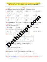 Đề thi thptqg 2018 toán megabook đề số 7 