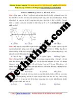 70  đề thi thử THPT thuận thành 1   bắc ninh   lần 1   file word có lời giải chi tiết 