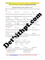 56  đề thi thử THPT hùng vương   bình phước   lần 1   file word có lời giải chi tiết 