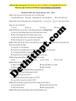 38  lý   đề thi thử THPT QG chuyên đại học vinh – lần 3 