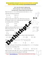 Đề thi thptqg 2018   toán   sở GD đt bắc giang   lần 1 