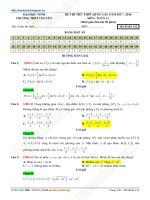 Giai chi tiet chuyen dai hoc vinh lan 3 2018 