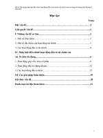 Nội dung pháp luật điều chỉnh hoạt động đầu tư tài chính của các tổ chức tìn dụng và những vấn đề pháp lí phát sinh 