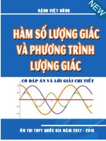 Chuyên đề lượng giác (lý thuyết + bài tập vận dụng có giải)   đặng việt đông 
