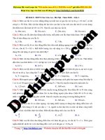 33  THPT chu văn an   hà nội   lần 1   file word có lời giải chi tiết 